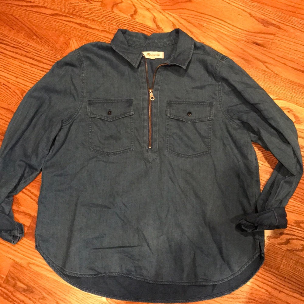 Madewell soft denim shirt